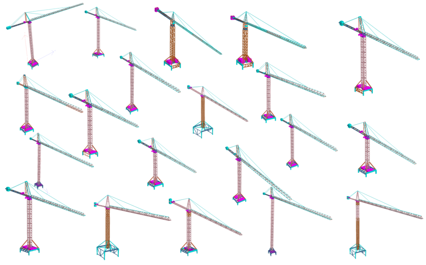 Tower Crane 20대 구조해석